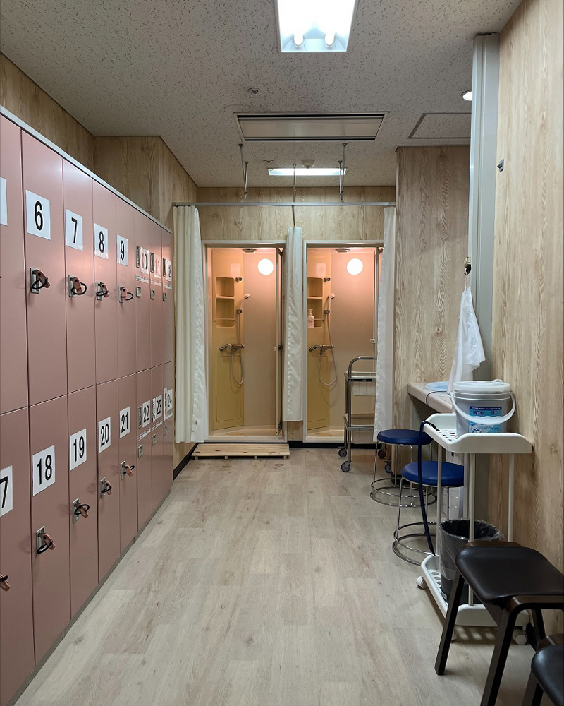 女性更衣室